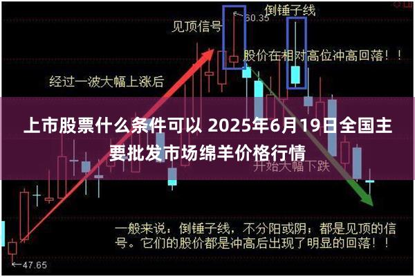 上市股票什么条件可以 2025年6月19日全国主要批发市场绵羊价格行情